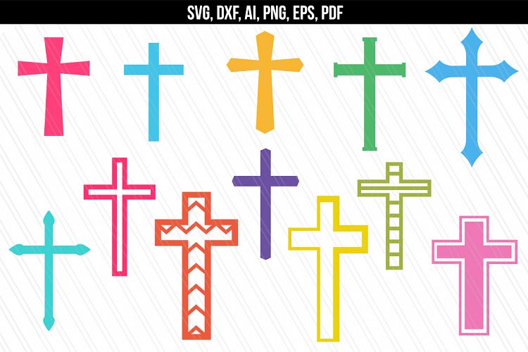Christian cross Svg