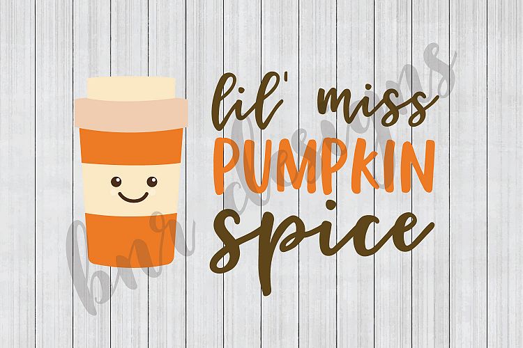 Pumpkin Spice SVG, Fall SVG, SVG Files, DXF File
