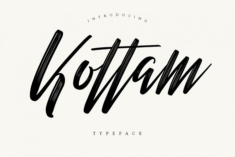 Kottam Typeface - New Update