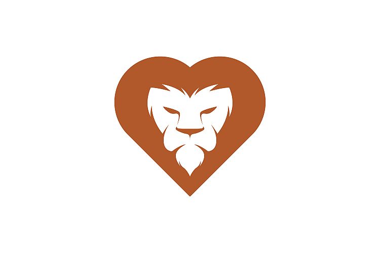Lion Heart Logo
