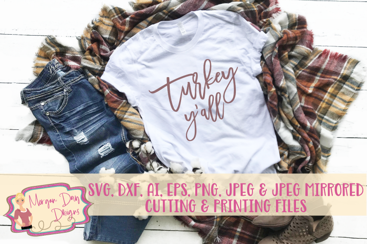 Turkey Yall SVG, DXF, AI, EPS, PNG, JPEG