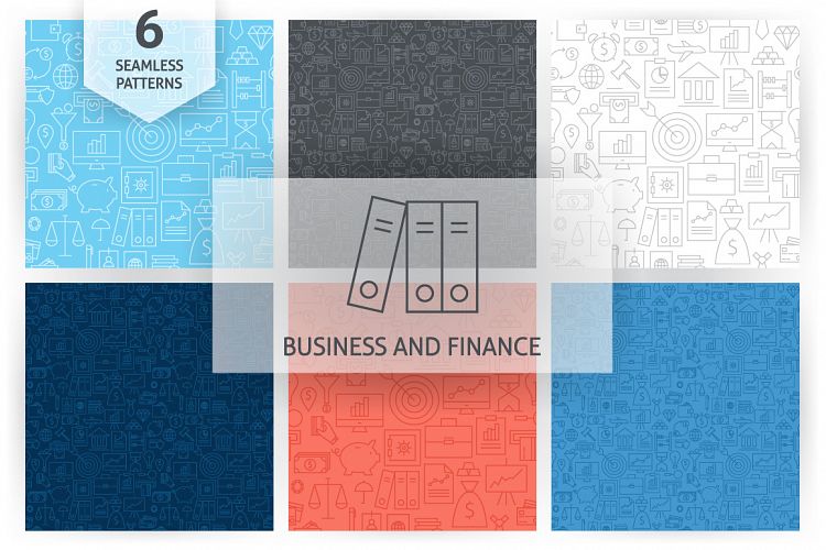 Business Finance Bank Line Patterns