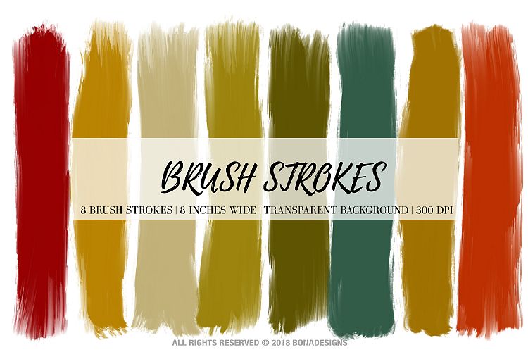 Brush Strokes, Digital Brush Strokes