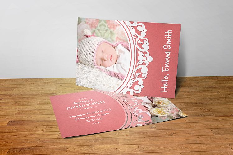 Birth Announcement Template