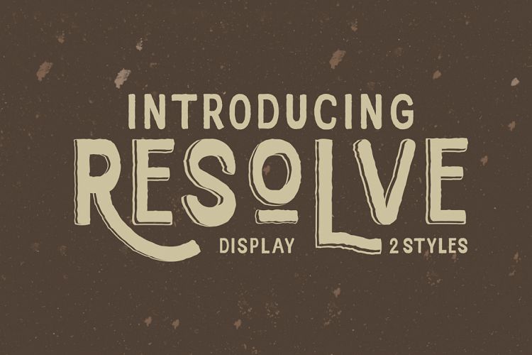 Resolve Font