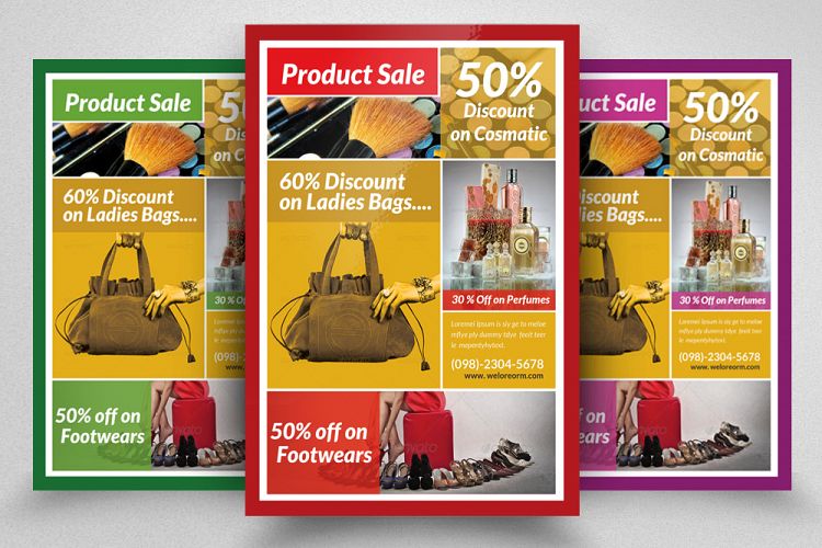 Product Sale Promotion Flyer