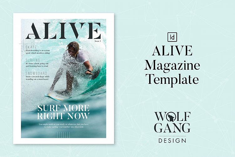 ALIVE Magazine Template
