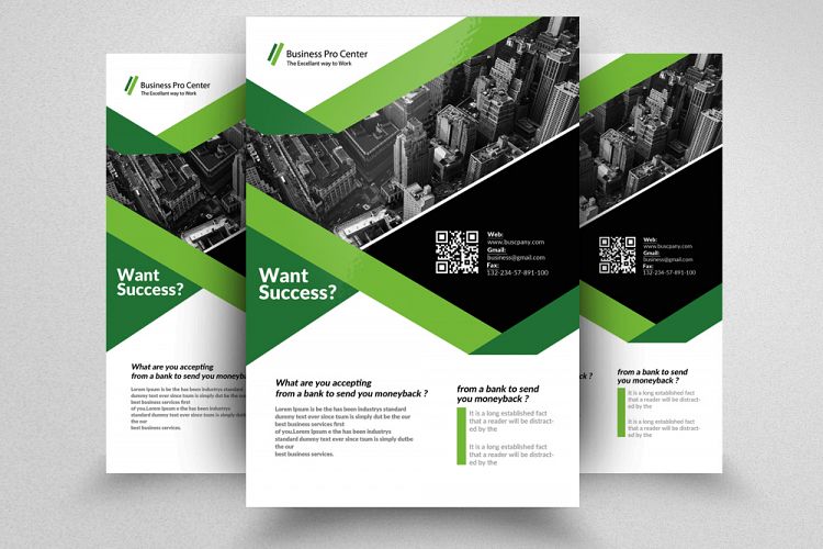 Business Training Flyer Temlates