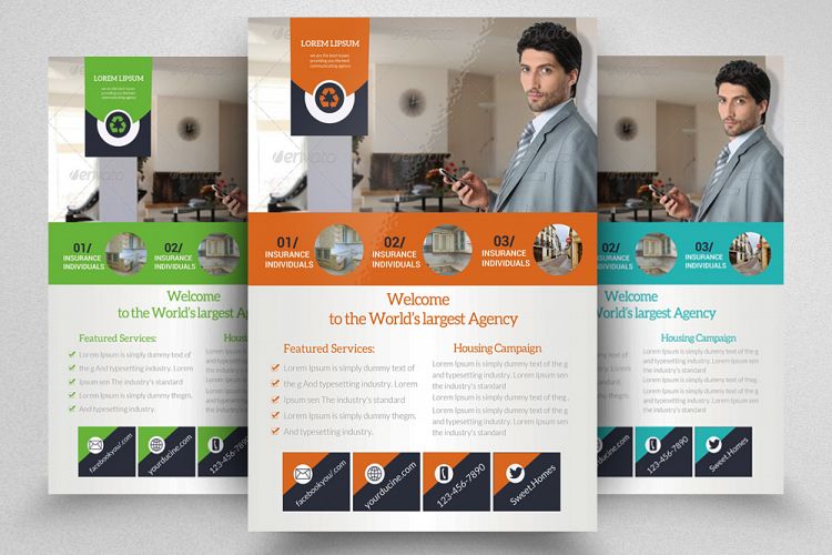 Real Estate Agent Flyer Template