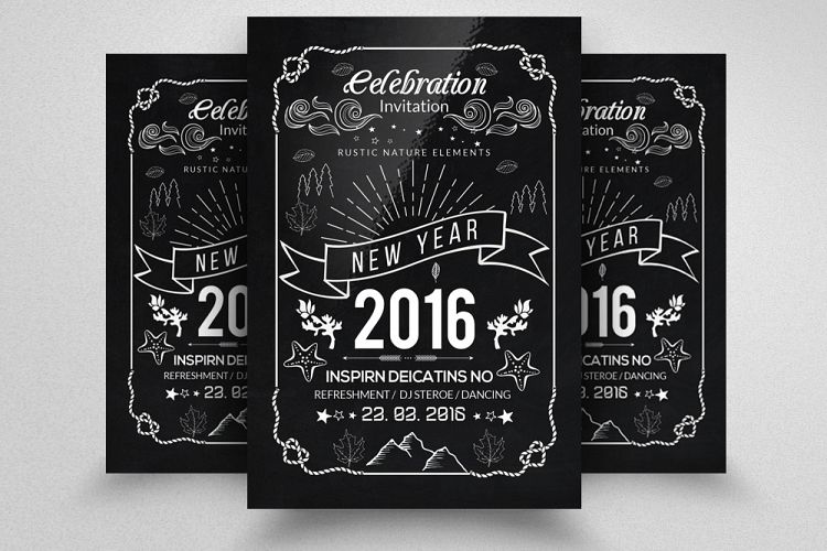 Happy New Year Flyer