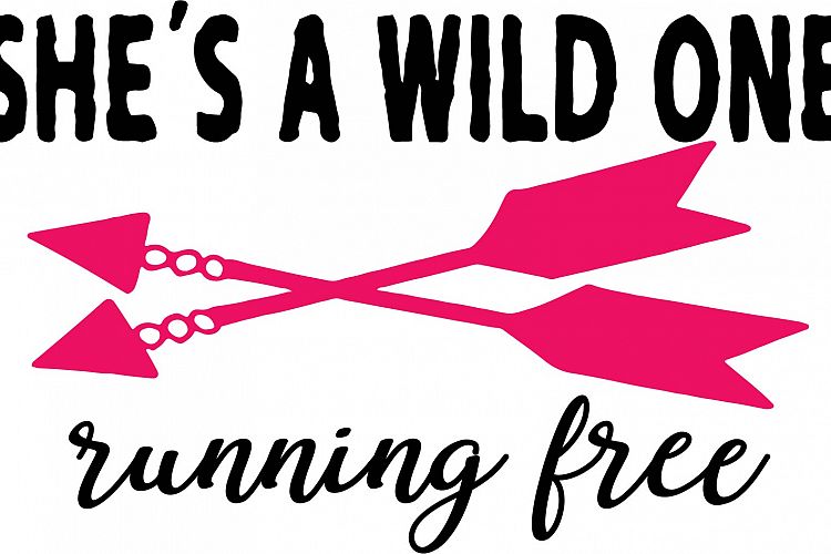 Download Free Svgs Download She S A Wild One Running Free Svg Cut File Free Design Resources