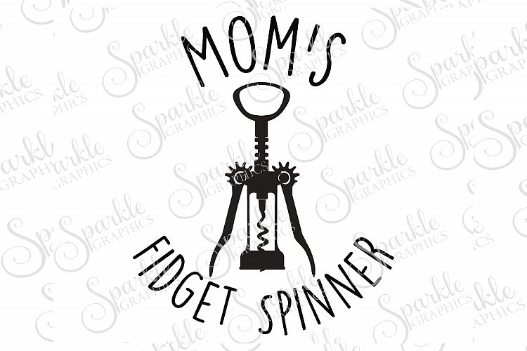 Moms Fidget Spinner Cut File Set | SVG, EPS, DXF, PNG