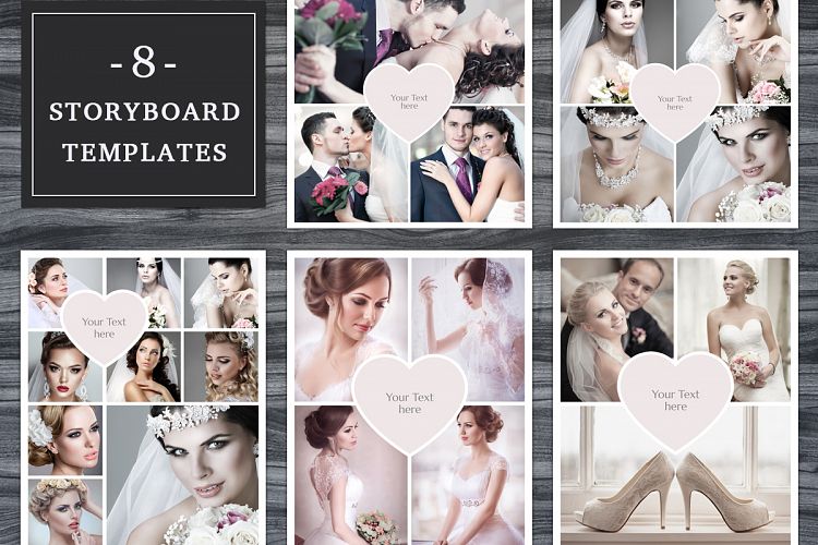 Storyboard Templates Set 004