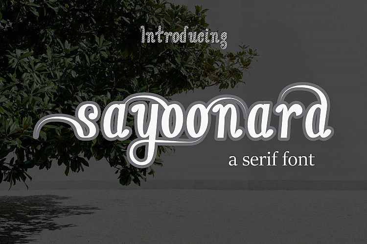 sayoonara