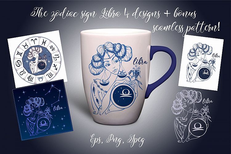 The zodiac sign Libra.