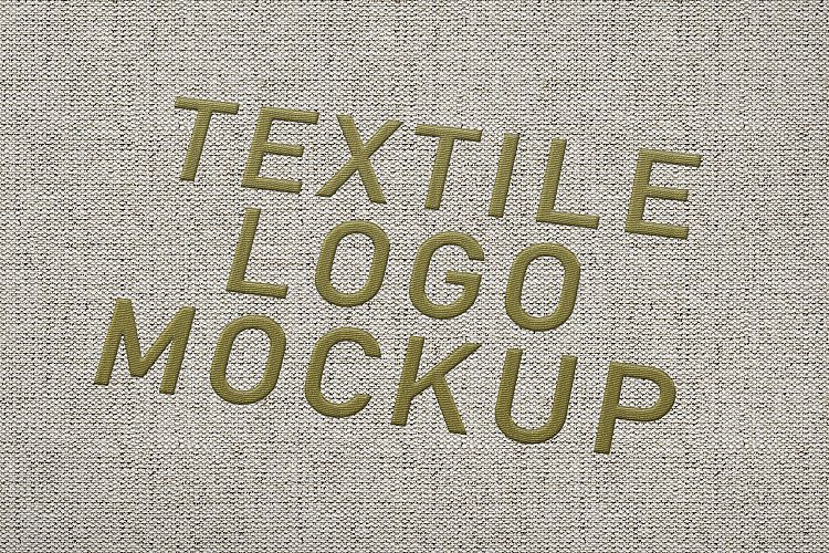 Textile Logo Mockup
