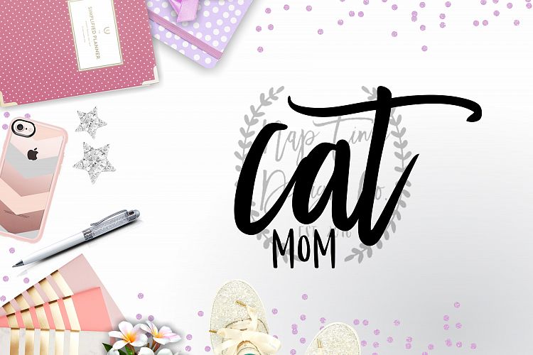 Cat Mom SVG