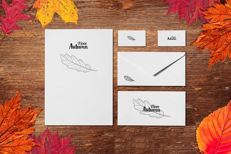Autumn Scene Mock-up 10
