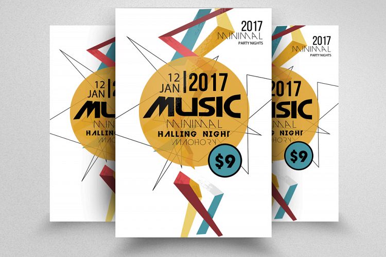 Music Party Flyer Template