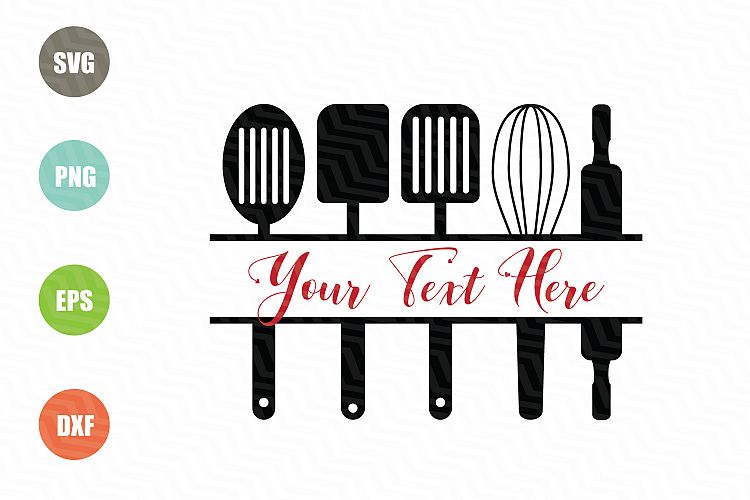 Kitchen Monogram SVG