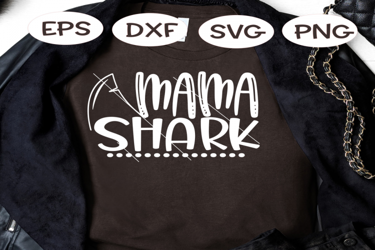 Mama Shark Mama Bear SVG, Mom SVG, Funny Mom SVG
