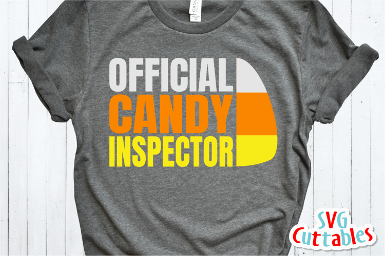 Official Candy Inspector | Halloween SVG Cut File