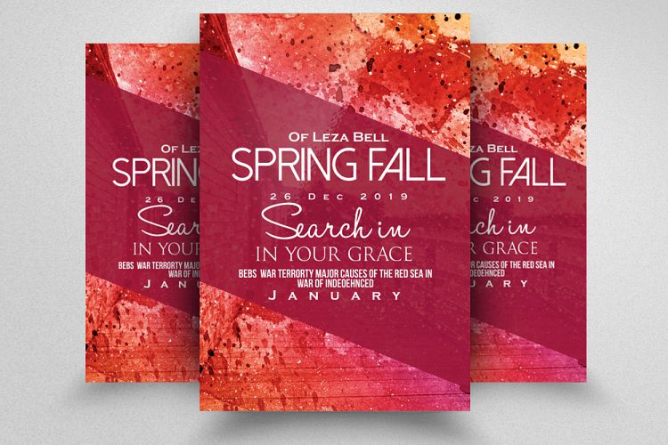 Spring Flyer Template