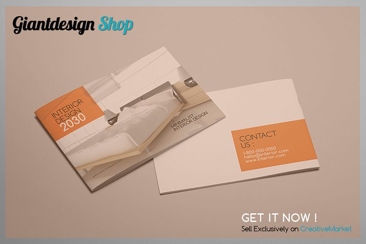 A5 Interior Design Brochure Catalog2