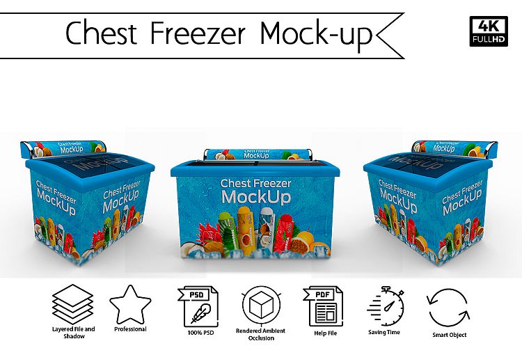 Chest Freezer Mock-up