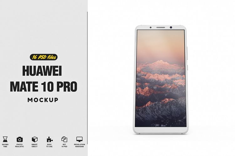 Huawei Mate 10 Pro Vol.2 Mockup