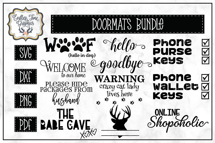 Doormat SVG Bundle 