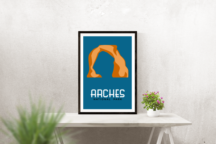 Delicate Arch SVG Design