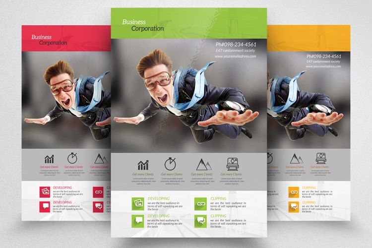 Business Training Agency Flyer