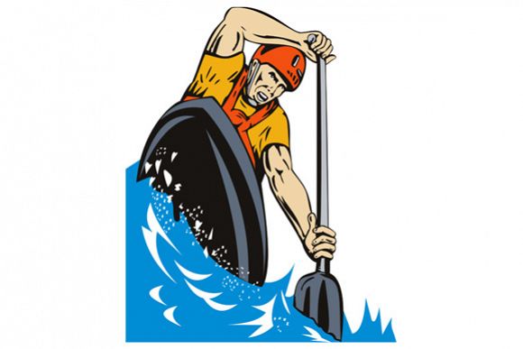 Kayak Paddler example image 1