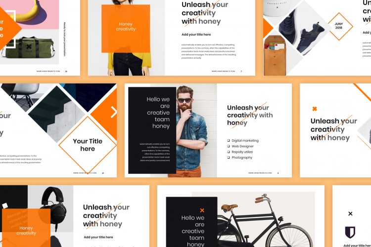 Honey PowerPoint Template