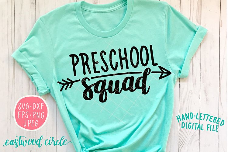 Preschool Squad SVG Cut File