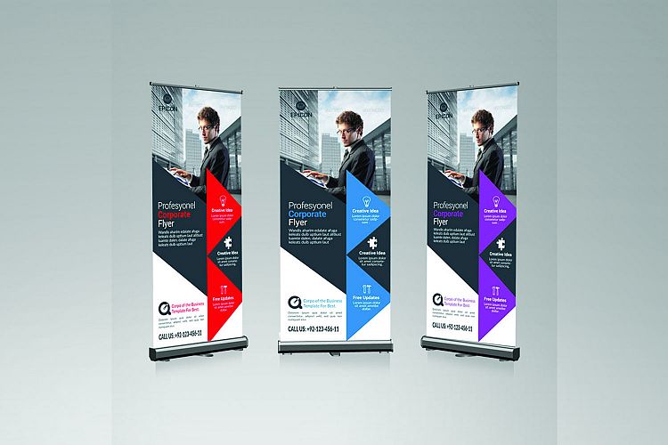 business roll-up banner