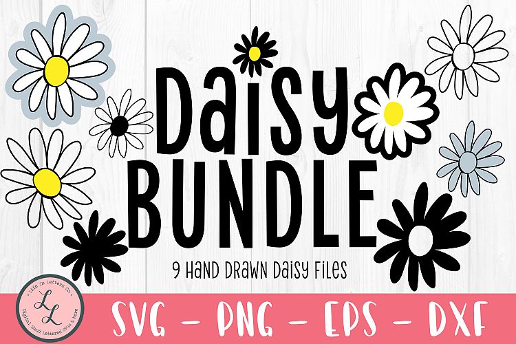 Free Daisy Flower Outline Svg SVG PNG EPS DXF File