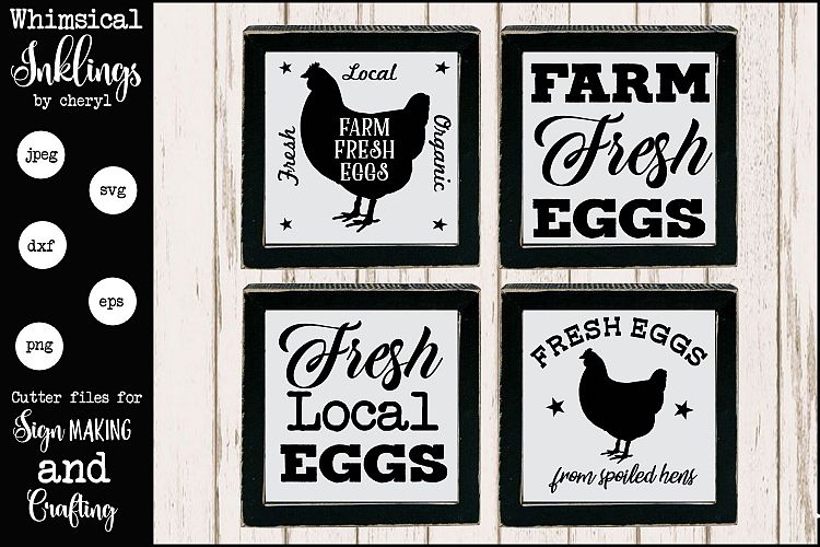 Spoiled Hens Chicken SVG Set