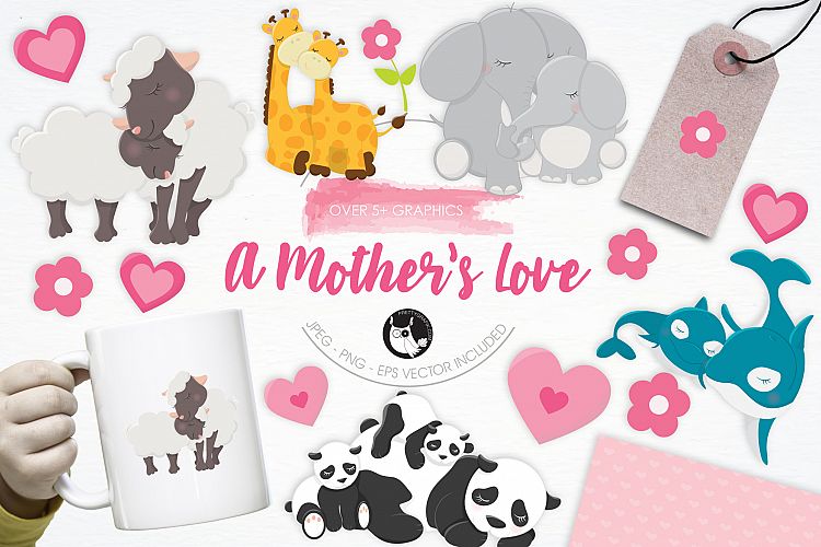 A Mothers Love graphics and illustrations