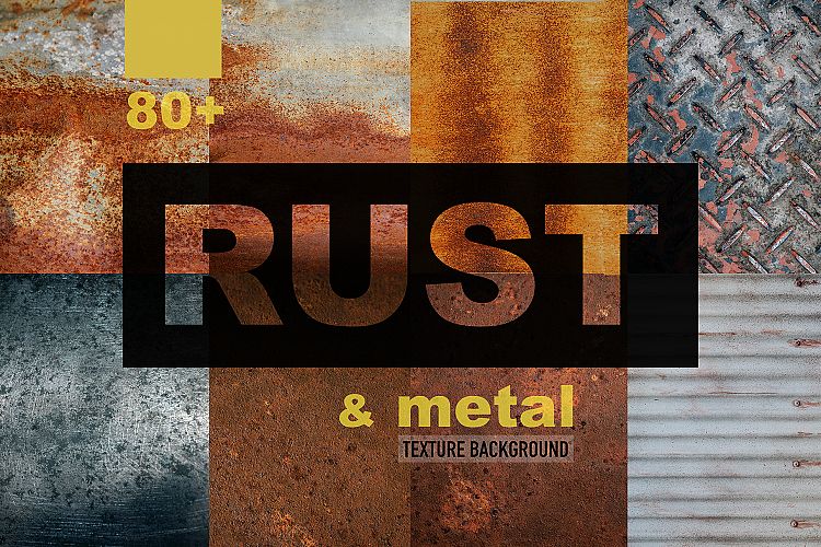 80+ Rust & Metal texture background