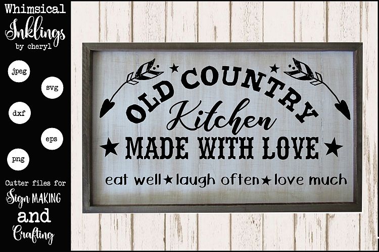 Old Country Kitchen SVG