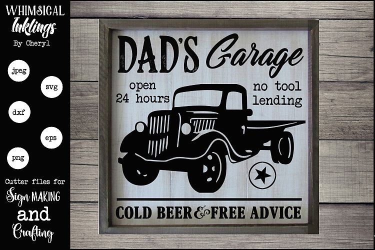 Download Dads Garage 2 SVG (179451) | SVGs | Design Bundles