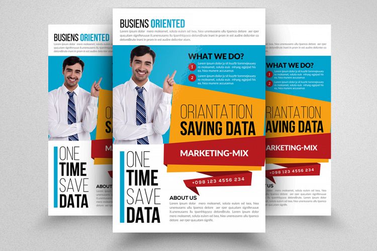 Business Solutions Consultant Flyer Template