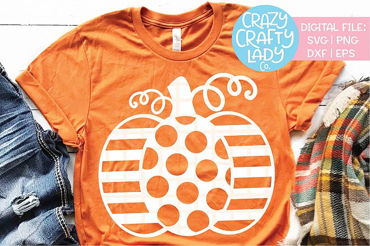 Pattern Pumpkin SVG DXF EPS PNG Cut File
