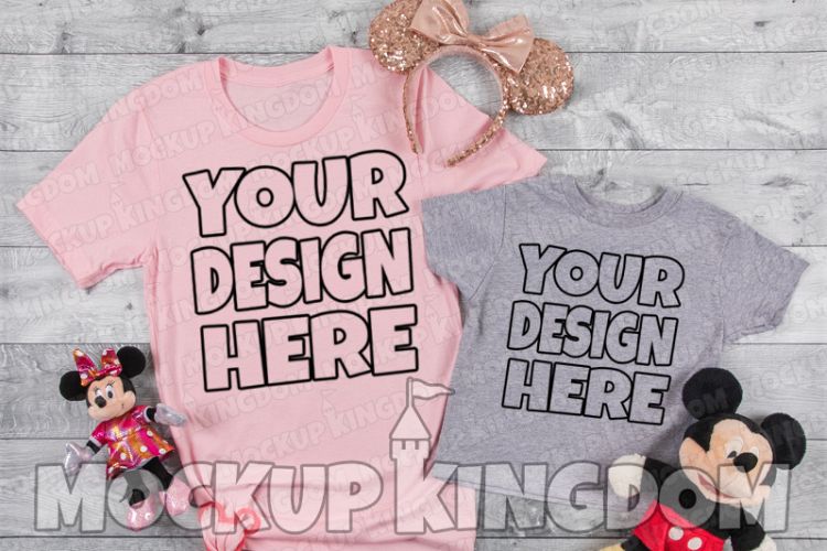Mommy and Me Mockup, Crew Neck Mockup, Parent Child Mockup
