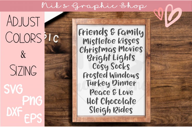 Christmas Svg, Merry Christmas Svg, Christmas Sign Svg