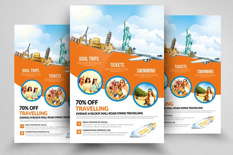 Tour & Travel Flyer
