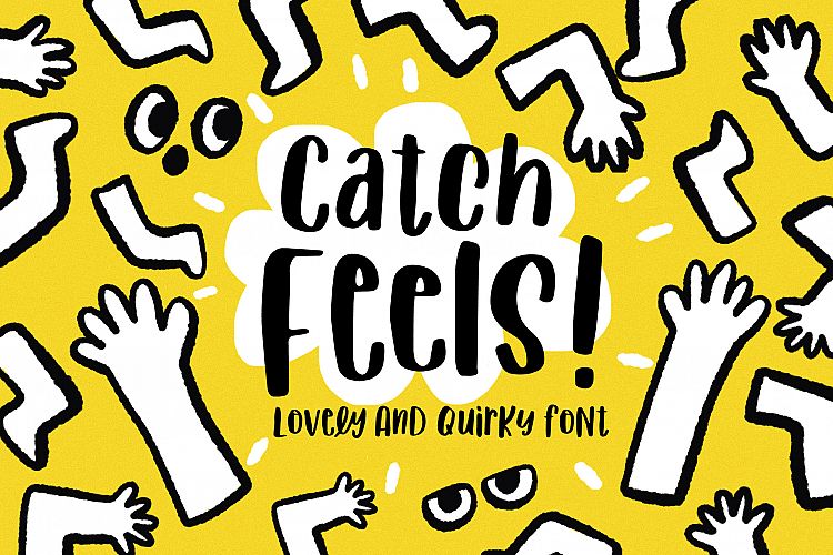 Catch Feels - Lovely and Quirky font