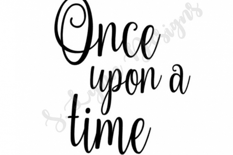 Once Upon a Time SVG File